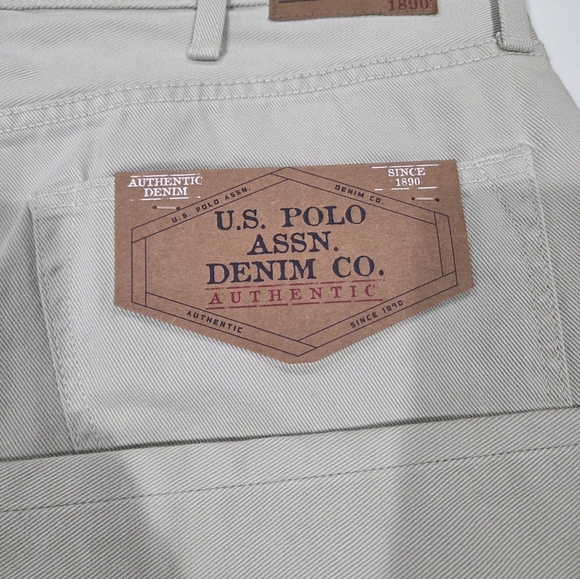 Polo Ralph Lauren Men's Size 40/32 Khaki Cotton Straight Leg Pants - Picture 9 of 16